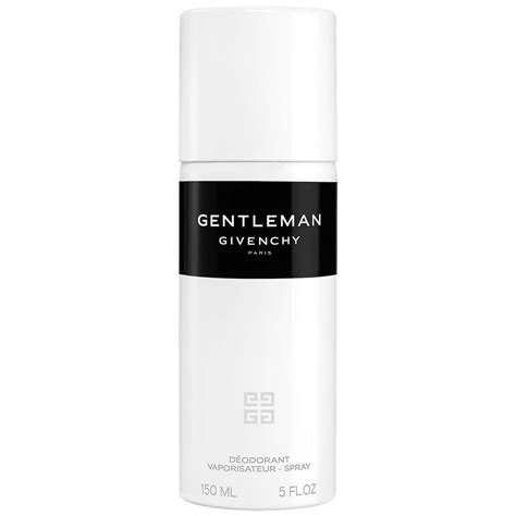 déodorant givenchy homme|givenchy gentleman spray 150 ml.